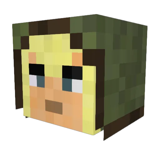 xytherlord Minecraft avatar head, 3D render