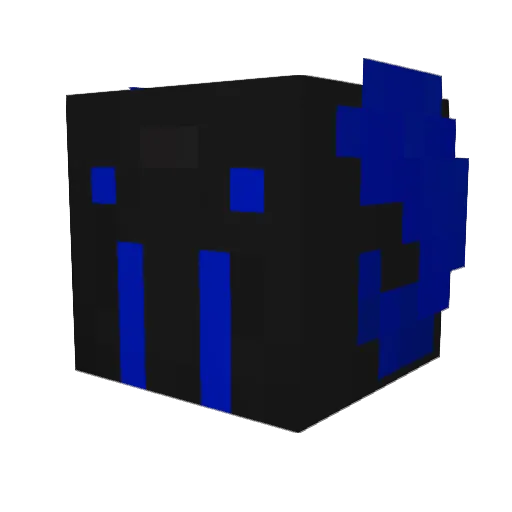 xzen73x Minecraft avatar head, 3D render