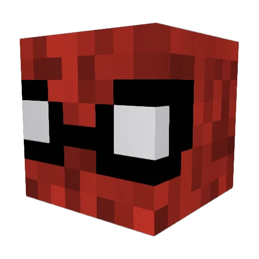 xzey0 Minecraft avatar head, 3D render