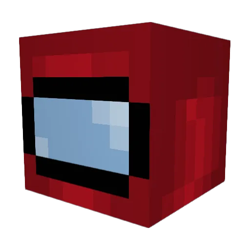 xznkpde Minecraft avatar head, 3D render