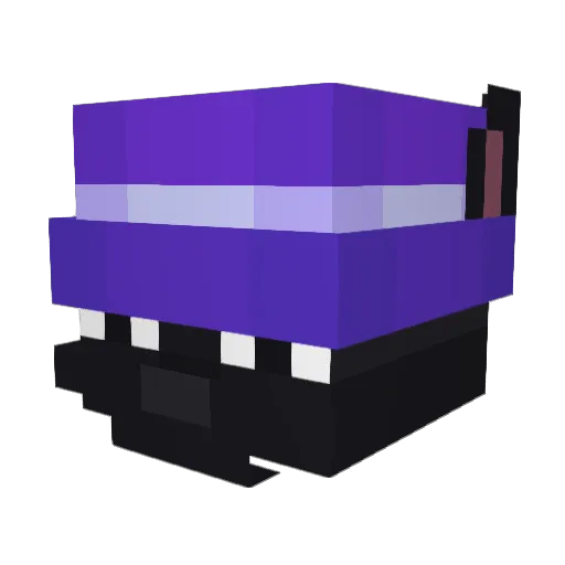 xzt11 Minecraft avatar head, 3D render