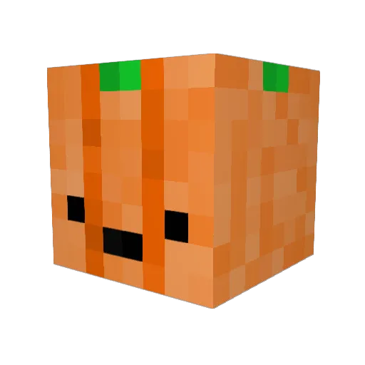 xzv002 Minecraft avatar head, 3D render