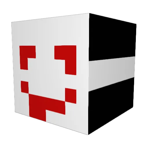 xzx447 Minecraft avatar head, 3D render