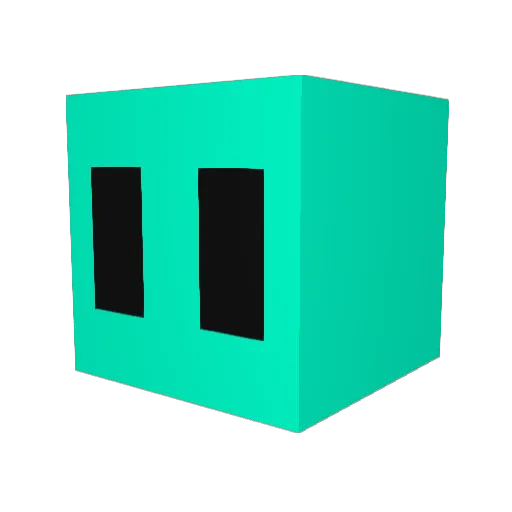 y00ksu Minecraft avatar head, 3D render