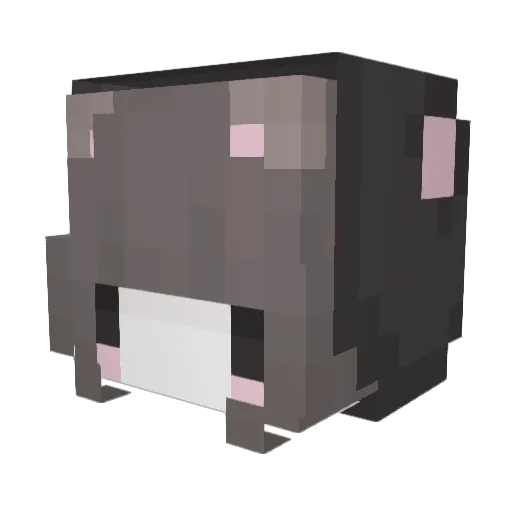 y0gurts Minecraft avatar head, 3D render