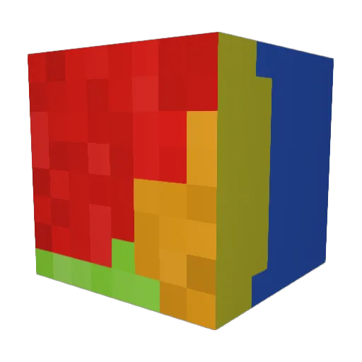 y2ritza Minecraft avatar head, 3D render