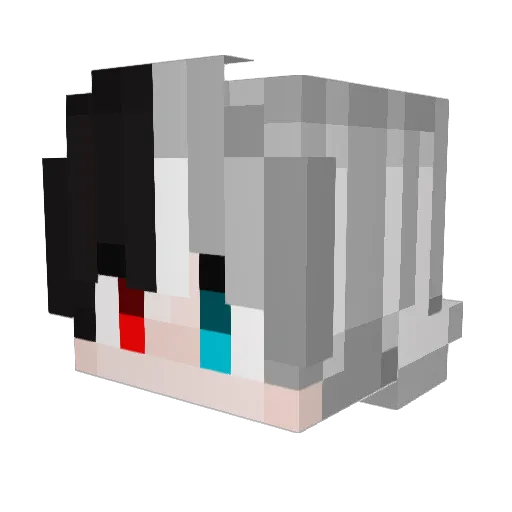 yBoomIsBack Minecraft avatar head, 3D render
