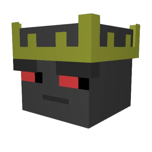 yBraz Minecraft avatar head, 3D render