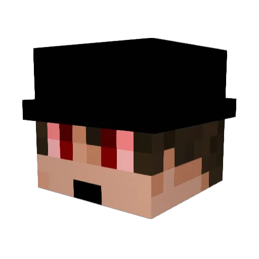 yCheateeyUS Minecraft avatar head, 3D render