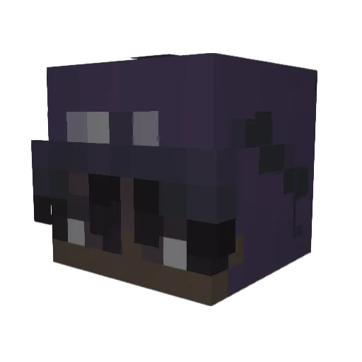 yCodzin Minecraft avatar head, 3D render
