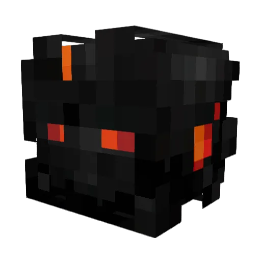 yDav1d Minecraft avatar head, 3D render