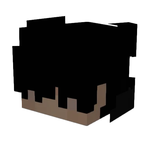yDustzeraa Minecraft avatar head, 3D render