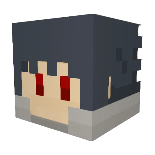 yFonhoG0D Minecraft avatar head, 3D render