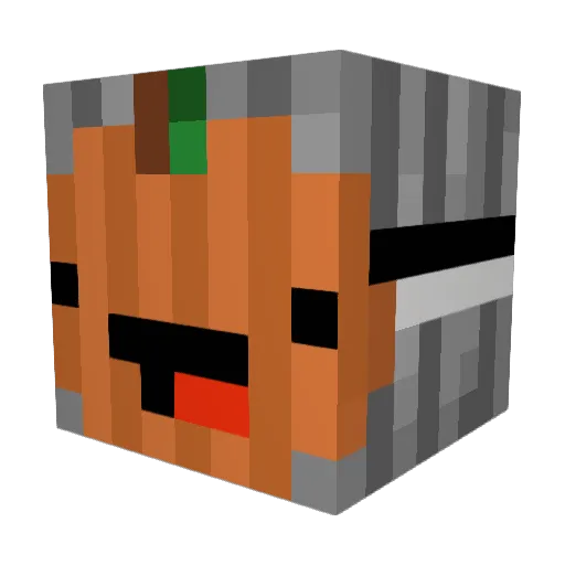 yFranxz Minecraft avatar head, 3D render
