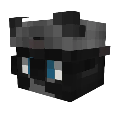 yGod_liquid Minecraft avatar head, 3D render