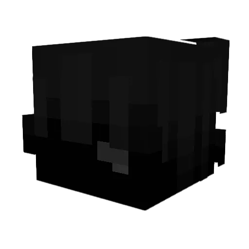 yGoj0xz Minecraft avatar head, 3D render
