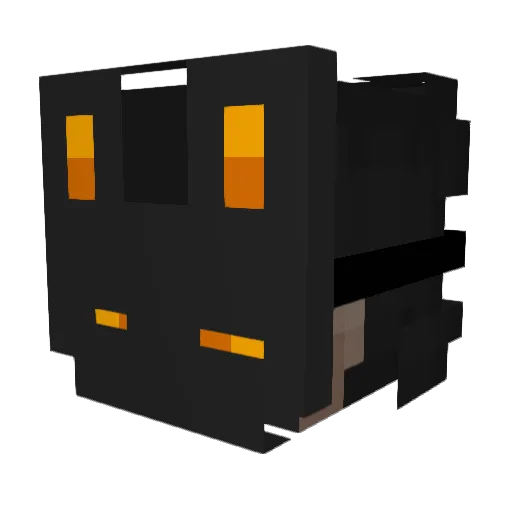 yJoaoo_ Minecraft avatar head, 3D render