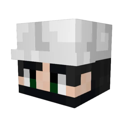 yJohn_Gbz Minecraft avatar head, 3D render