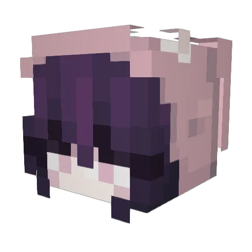 yKocak1 Minecraft avatar head, 3D render