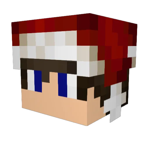 yLockShadowX_ Minecraft avatar head, 3D render