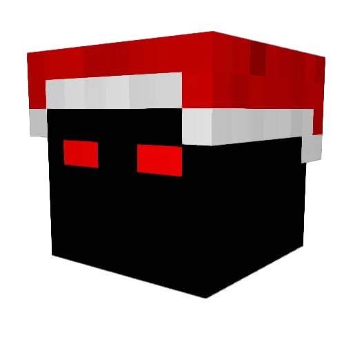 yLudosMC Minecraft avatar head, 3D render