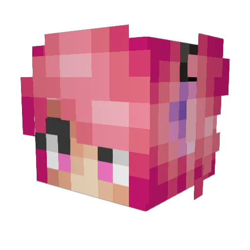 yMarJohn Minecraft avatar head, 3D render