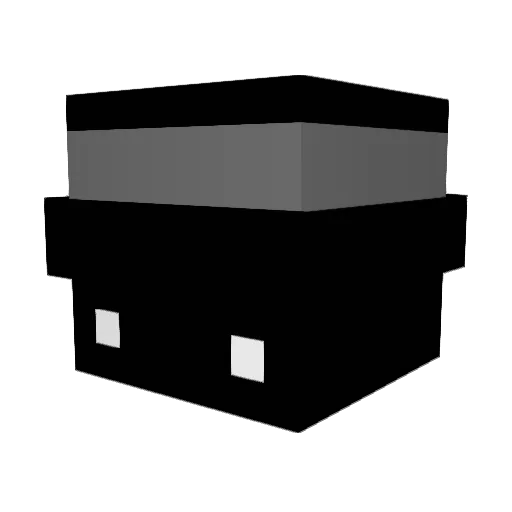 yMarloouFOFIM Minecraft avatar head, 3D render
