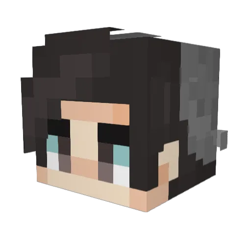 yMatheushx7 Minecraft avatar head, 3D render