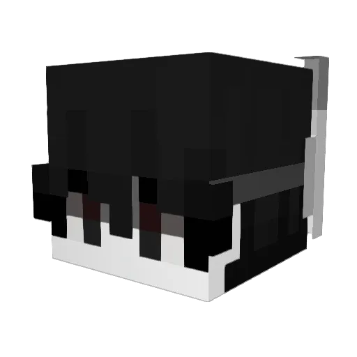 yMatsuk_ Minecraft avatar head, 3D render