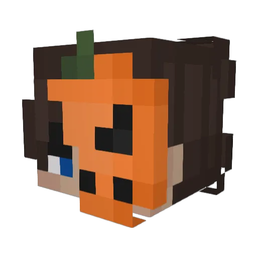 yMugsy Minecraft avatar head, 3D render