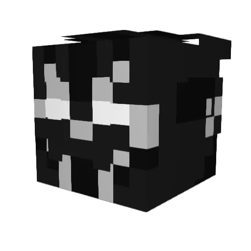 yNotTrip Minecraft avatar head, 3D render