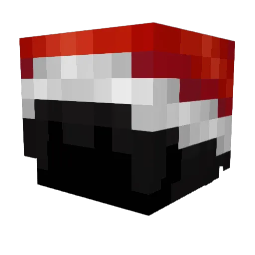 yOnIIIII Minecraft avatar head, 3D render