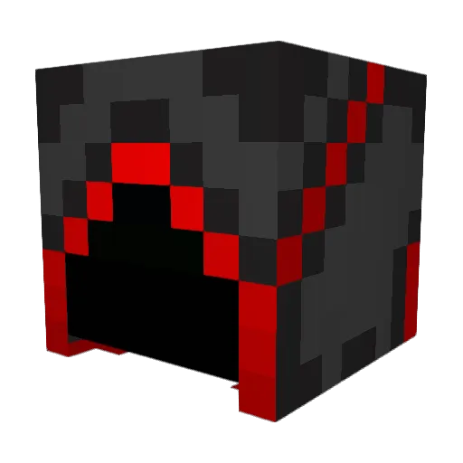 yR3tro Minecraft avatar head, 3D render