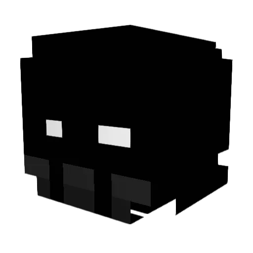 yRed_X Minecraft avatar head, 3D render