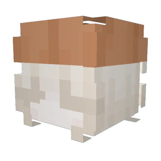 ySel_ Minecraft avatar head, 3D render
