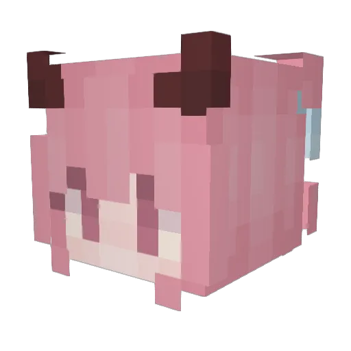 yStar_Nick Minecraft avatar head, 3D render