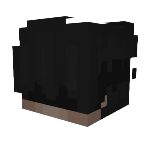 yTesla Minecraft avatar head, 3D render