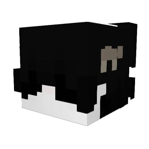 yTisukyz_ Minecraft avatar head, 3D render