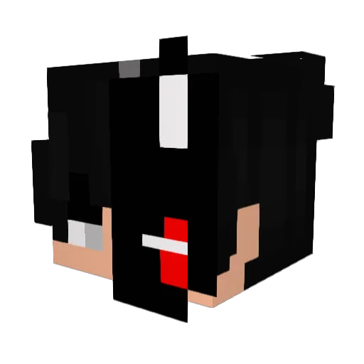 yTruey Minecraft avatar head, 3D render