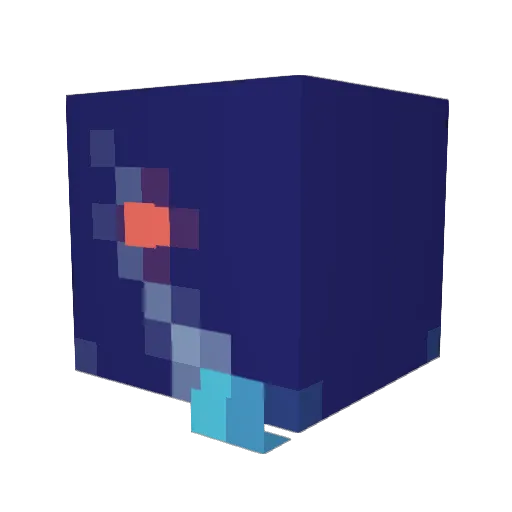 yYukiFr Minecraft avatar head, 3D render