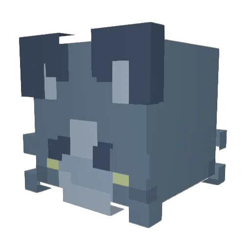 y_4da Minecraft avatar head, 3D render