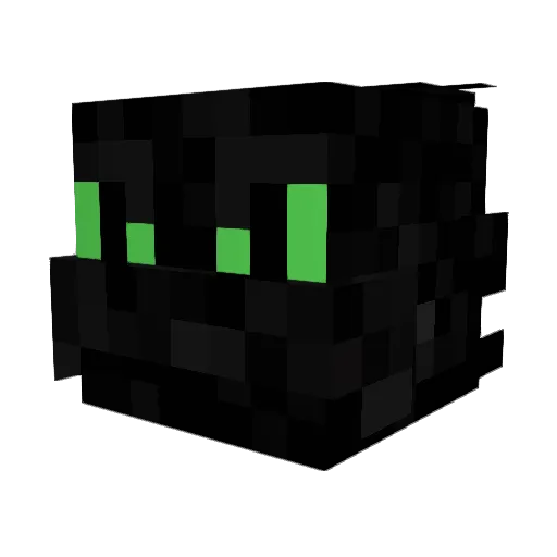 y_RazY Minecraft avatar head, 3D render