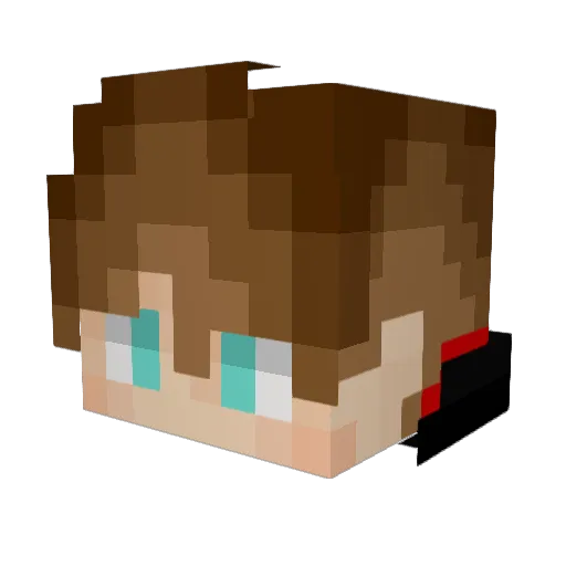 ya_boi_nico Minecraft avatar head, 3D render