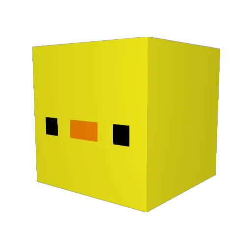 yaaaboyyyyyy Minecraft avatar head, 3D render