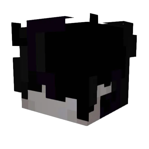 yabekiyo Minecraft avatar head, 3D render