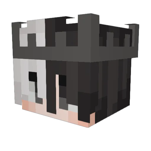 yaboiagg Minecraft avatar head, 3D render