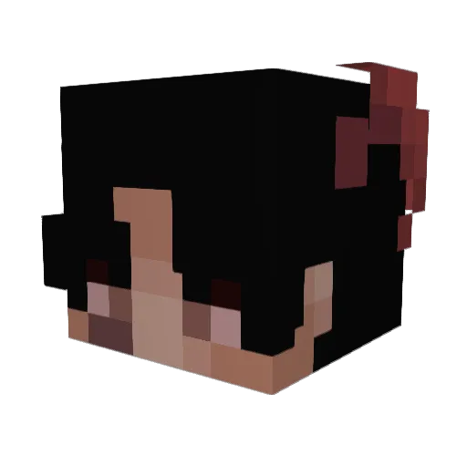 yaboiibb Minecraft avatar head, 3D render
