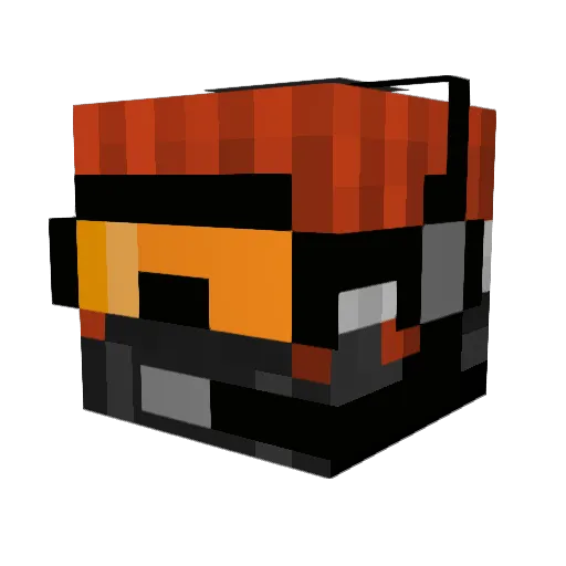 yaboymantis Minecraft avatar head, 3D render