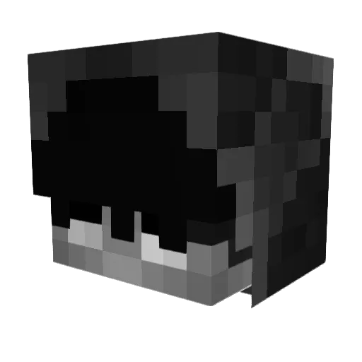 yacz Minecraft avatar head, 3D render
