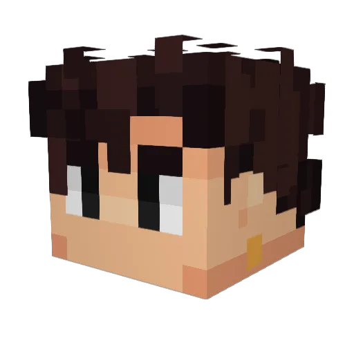 yadad432 Minecraft avatar head, 3D render